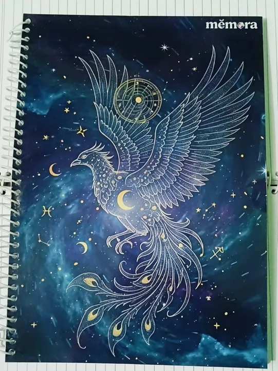 Peacock Notebook - Memora