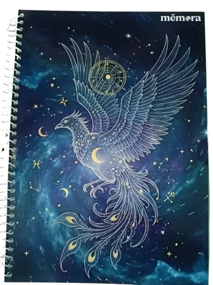Peacock Notebook - Memora