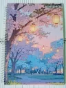Cherry Blossom Lantern Notebook - Memora