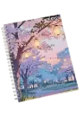 Cherry Blossom Lantern Notebook - Memora